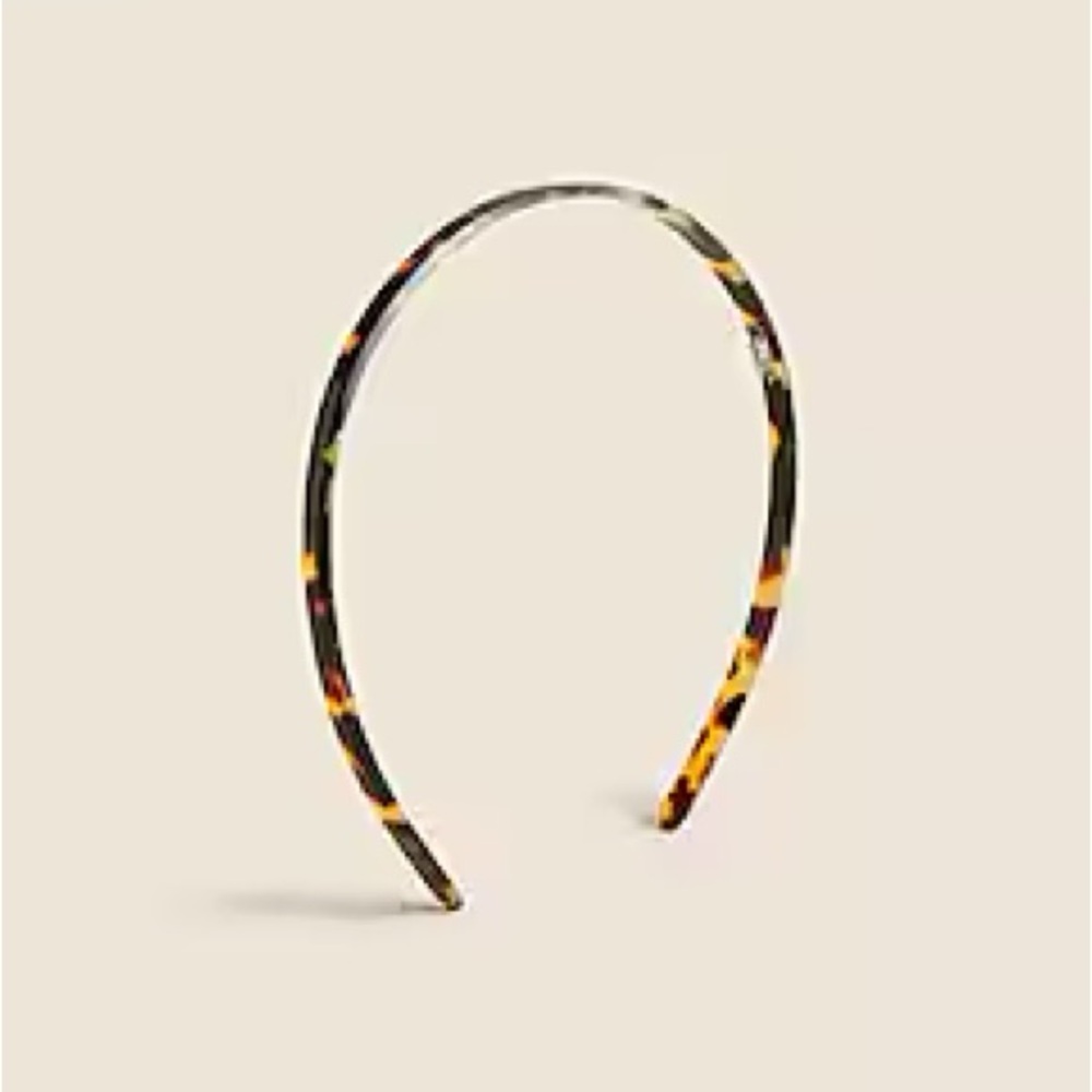 J.Crew Skinny Tortoise Headband